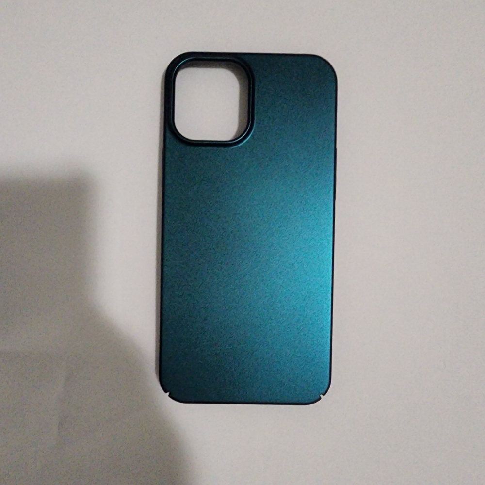 iPhone 12 Pro Max Cell Phone Case, 6.7 in, Twinkle Blue color